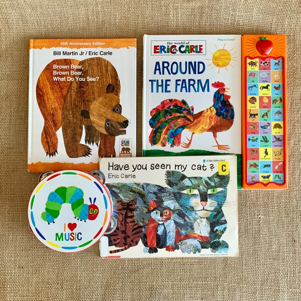 ERIC CARLE Books Encourage Language and Imagination in Your Toddler